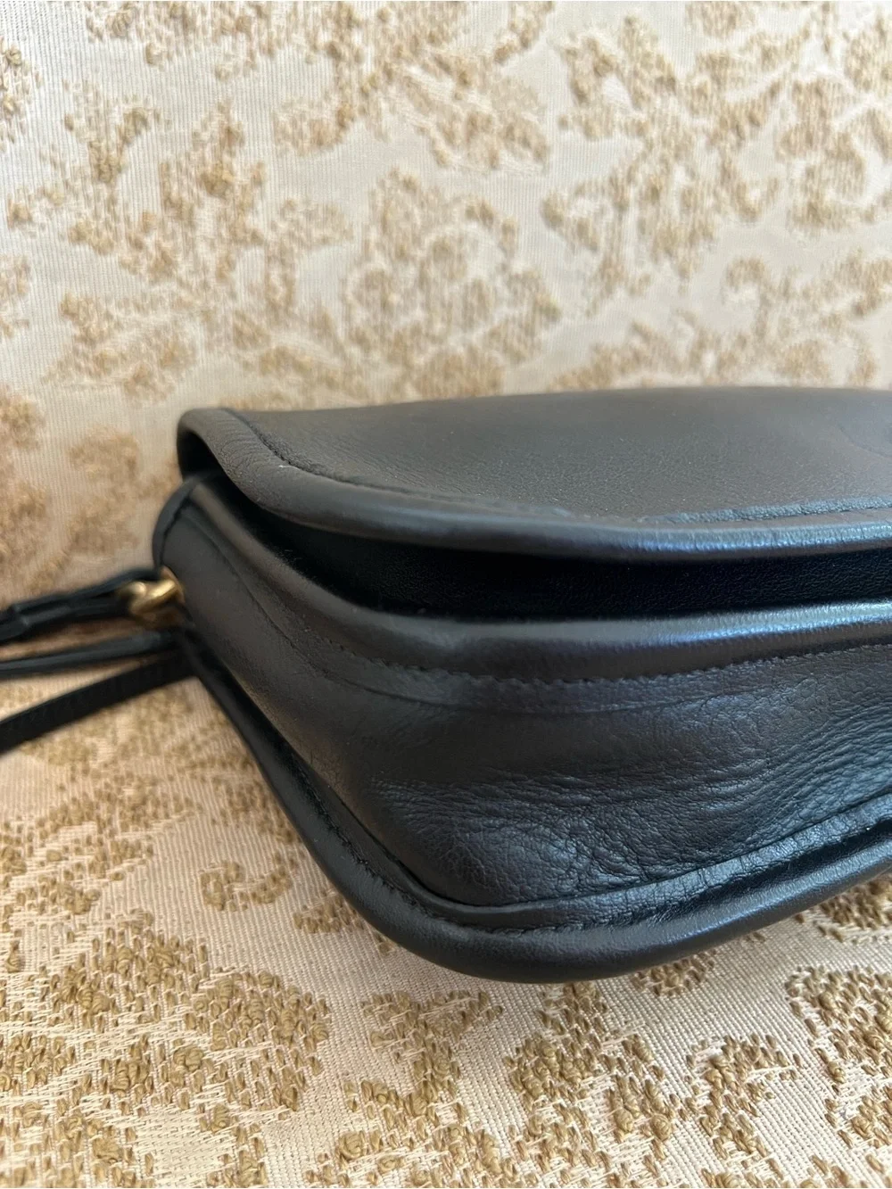 Vintage COACH Mini Clutch 9375 Precreed/Cartouche Black 1970’s New York City